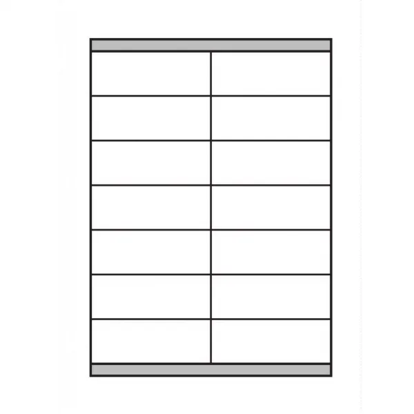 Etikety univerzálne 105x40mm Agipa A4 100 hárkov Apli - Agipa