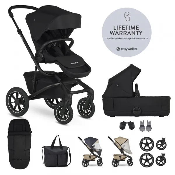 EASYWALKER - Kočík kombinovaný Jimmey Indigo Blue XXL AIR + RWS