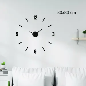 Drevené nalepovacie hodiny - Tempora
