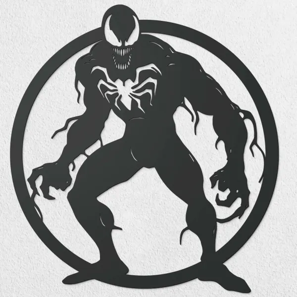 Filmový obraz z dreva - Venom