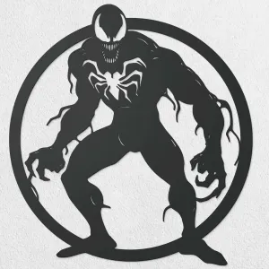 Filmový obraz z dreva - Venom