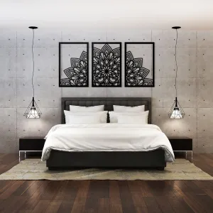 Viacdielna mandala na stenu - Hojnosť