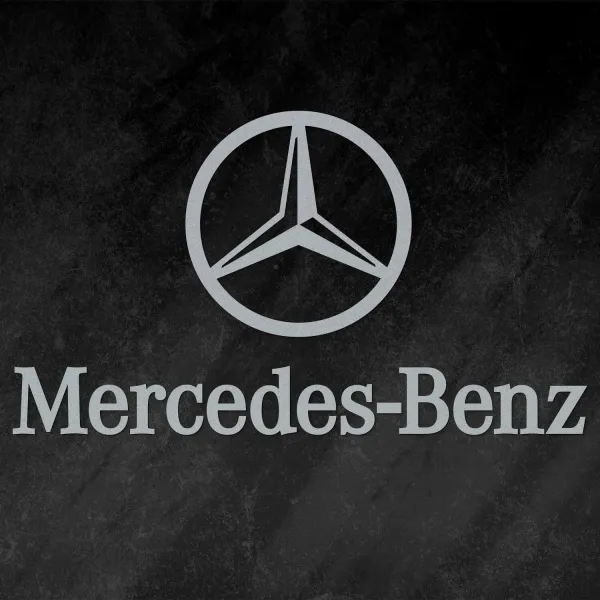 Drevená 3D nálepka - Mercedes-Benz