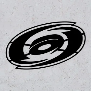 Drevený obraz - Logo Carolina Hurricanes