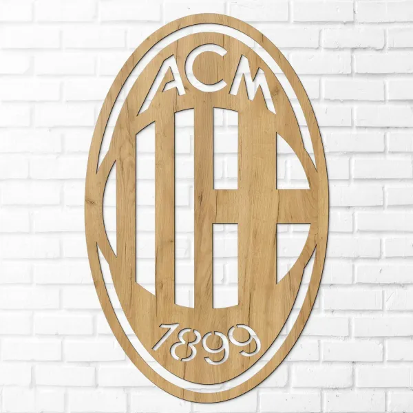 Logo futbalového klubu na stenu - ACM