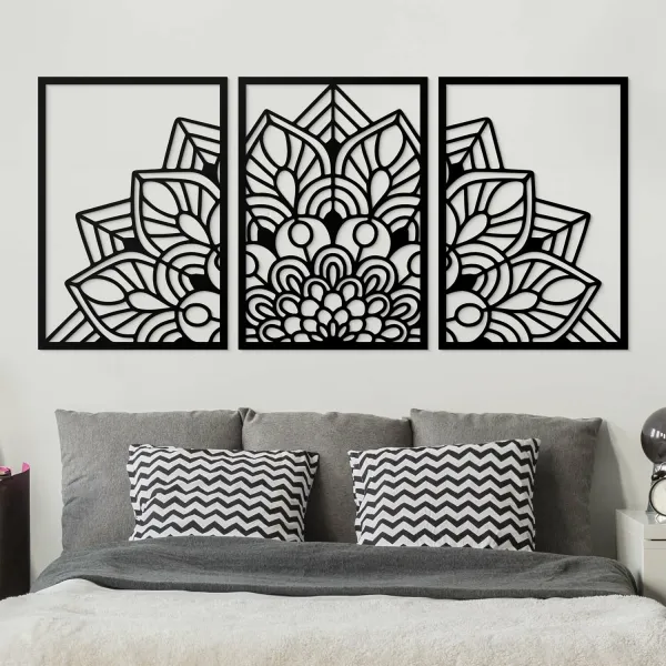Viacdielna mandala - Kvitnutie