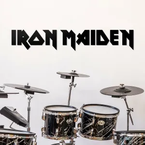 Drevené logo - Iron Maiden