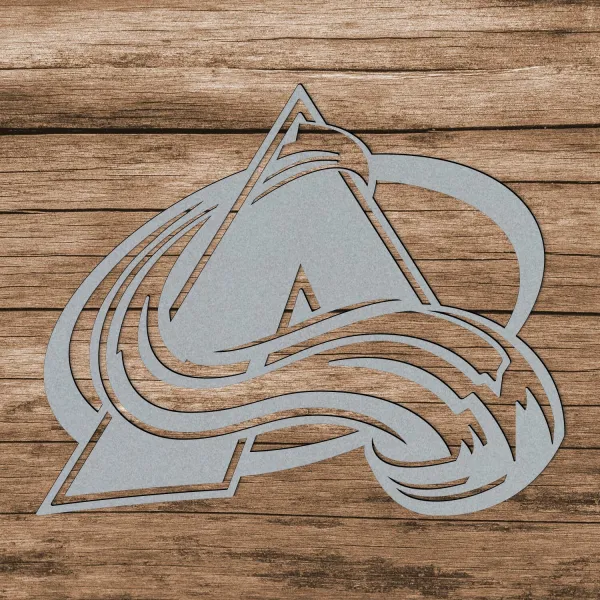 Hokejové logo na stenu - Colorado Avalanche