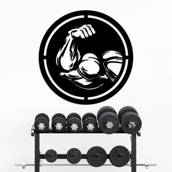 Fitness obraz na stenu - Biceps kulturistu