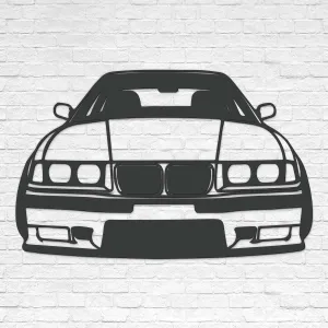 Drevený obraz na stenu - BMW E36
