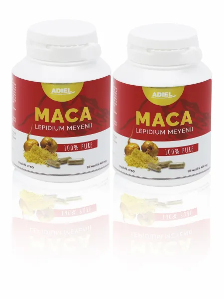 ADIEL Maca 100% PURE 90 kapslí Obsah: 3x90 kapslí
