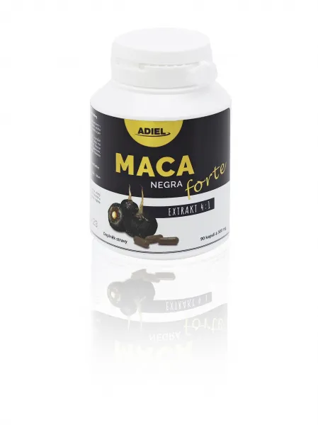 ADIEL Maca negra FORTE 90 kapslí Obsah: 2x90 kapslí