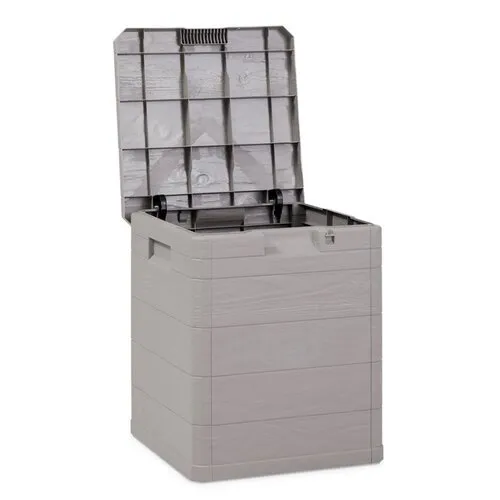 WOODYS záhradný plastový úložný box 90 L, svetlo šedá