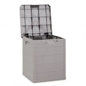 WOODYS záhradný plastový úložný box 90 L, svetlo šedá