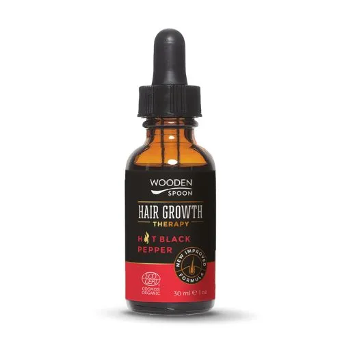 Sérum na rast vlasov s čiernym korením WoodenSpoon 30 ml
