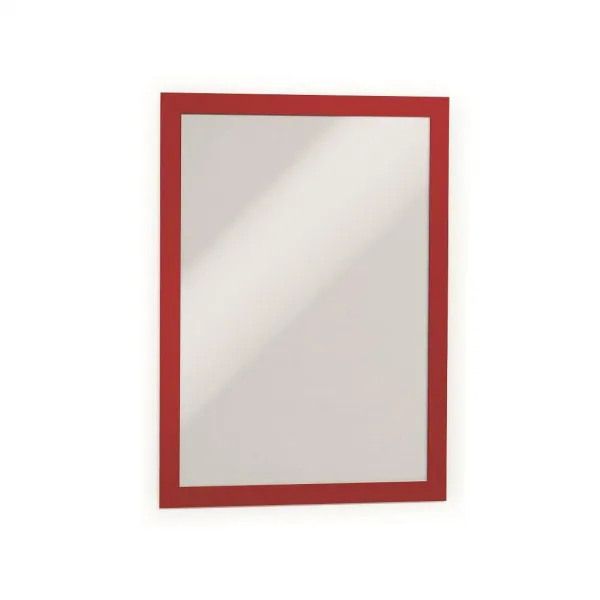 Durable Samolepiaci DURAFRAME A4 červený
