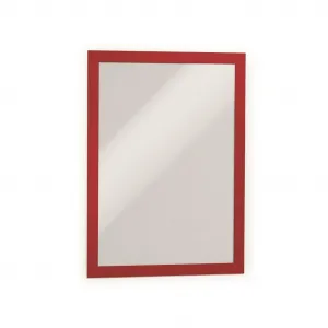 Durable Samolepiaci DURAFRAME A4 červený