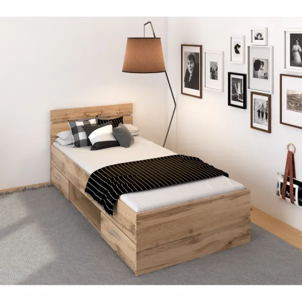 Postel s úložným priestorom MICHIGAN NEW 90 Tempo Kondela