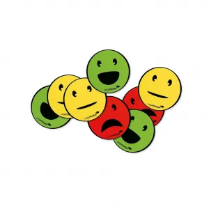 Legamaster Magnety Emoticon s priemerom 50mm, mix 6 ks