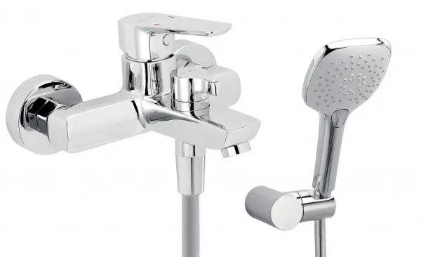 NOVASERVIS - Vaňová nástenná batéria ECO, 150 mm, chróm 58020,0