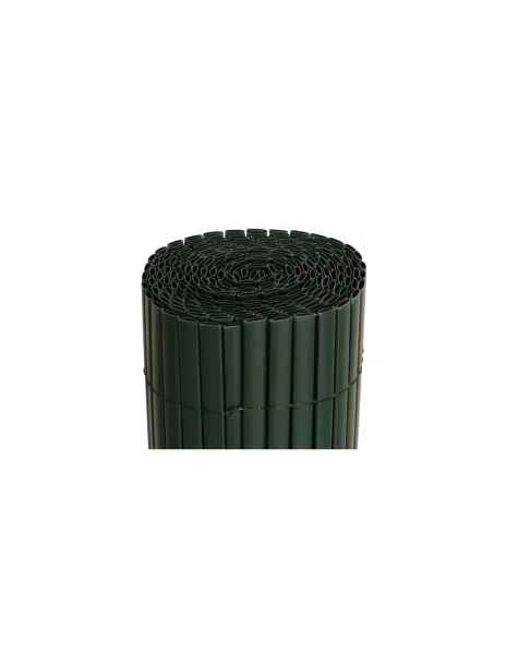 SUPPLIES PVC 1x3m Tieniaca textília z umelého bambusu v rolke - zelená farba