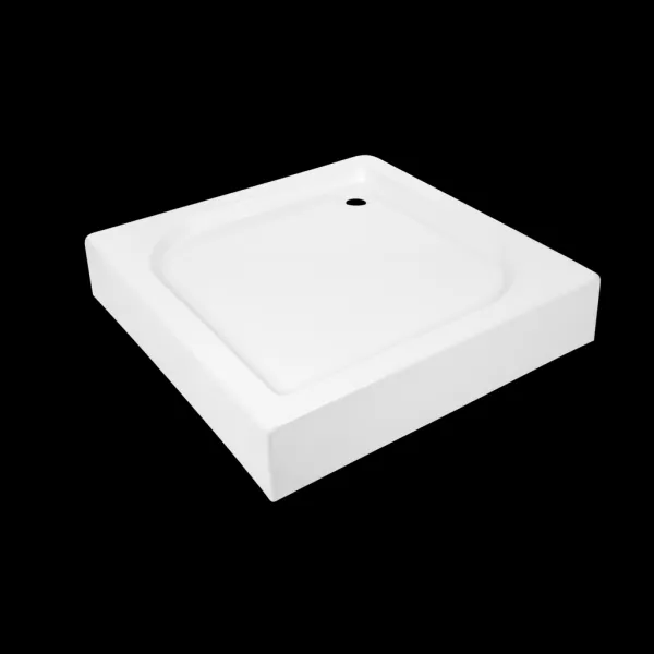 INVENA - Sprchová vanička štvorec 90 x 90, 16, bez sifónu AK-80-K93-P