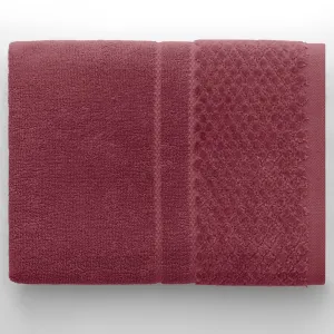 AmeliaHome Uterák RUBRUM klasický štýl 30x50 cm ružový, veľkosť 70x130