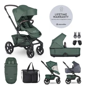 EASYWALKER - Kočík kombinovaný Jimmey Pepper Black XXL RWS
