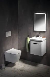 SAPHO - Zrkadlo GEMINI s LED osvetlením 400x600 GM040