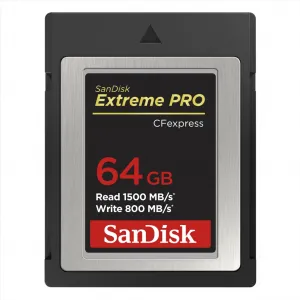 SanDisk CF Extreme PRO expres 64 GB, Type B 85235110