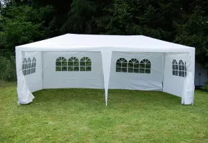 Garthen 400 Záhradný párty stan 3 x 6 m, biely