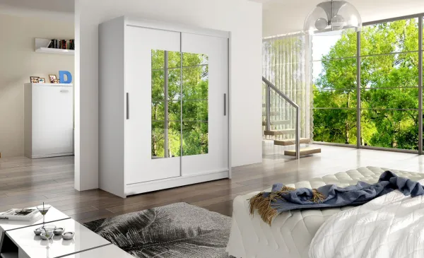 ArtAdrk Šatníková skriňa DORRIGO | 150 cm Skriňa: Dor04 / trufla