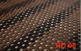ArtSG Ratanový kvetináč SG03046 | alu | 46x46x46 Farba: RD04 čierna