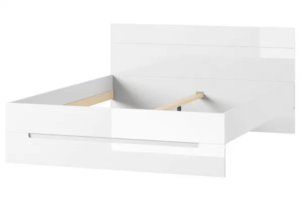 Szynaka Manželská posteľ SELENE 33 |  biela Prevedenie: Úložný box pod posteľ