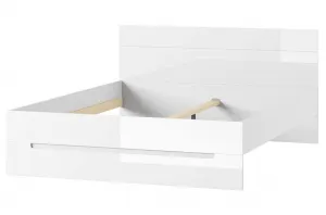 Szynaka Manželská posteľ SELENE 33 |  biela Prevedenie: Úložný box pod posteľ