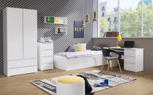 ArtMadex Komoda COSMO C07 | biela