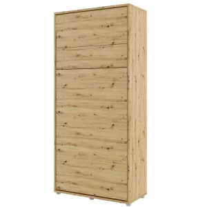 Dig-net nábytok Sklápacia posteľ Lenart BED CONCEPT BC-03 biela | 90 x 200 cm