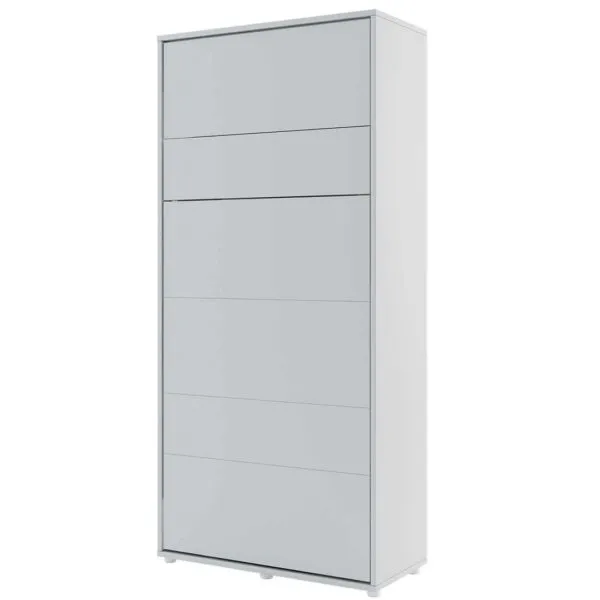 Dig-net nábytok Sklápacia posteľ Lenart BED CONCEPT BC-03 biela | 90 x 200 cm