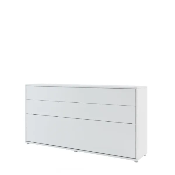 Dig-net nábytok Sklápacia posteľ Lenart BED CONCEPT BC-06 biela | 90 x 200 cm