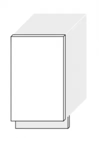ArtExt Dvierka na umývačku riadu ZM/45 Quantum Farba korpusu: Grey