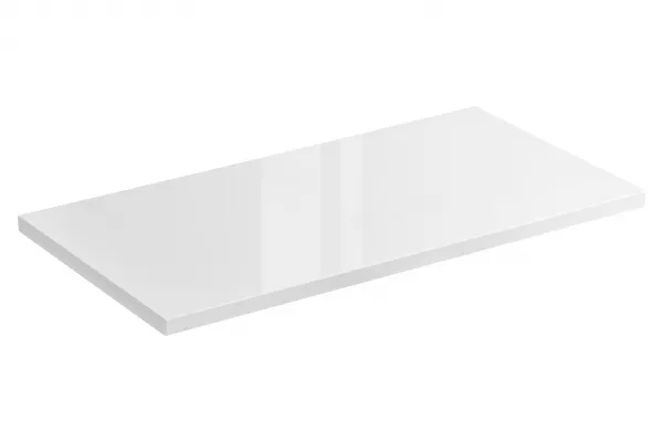 ArtCom Doska pod umývadlo CAPRI White | biely lesk Capri | biela: Doska pod umývadlo 892 - 120 cm