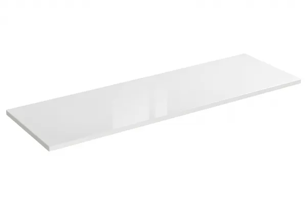 ArtCom Doska pod umývadlo CAPRI White | biely lesk Capri | biela: Doska pod umývadlo 890 - 60 cm