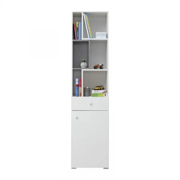 Meblar  Detská izba SIGMA B Farba: biela/beton