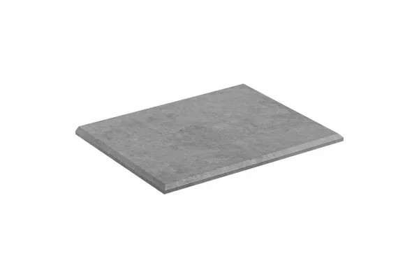 ArtCom Doska pod umývadlo HAVANA Concrete | betón Havana: Doska pod umývadlo Concrete 90-80 - 80 cm