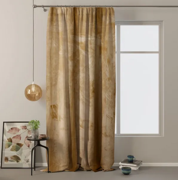 ArtFlhf Tieniaci záves VELVET PLEAT  P | 140 x 270 cm Farba: Silver