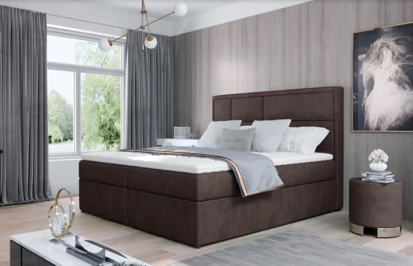 ArtElta Manželská posteľ MERON Boxspring | 140 x 200 cm Farba: Soft 17