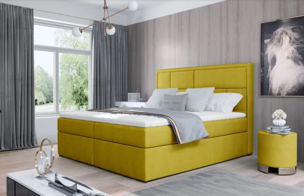 ArtElta Manželská posteľ MERON Boxspring | 140 x 200 cm Farba: Soft 17
