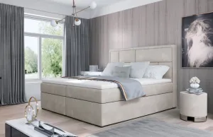 ArtElta Manželská posteľ MERON Boxspring | 160 x 200 cm Farba: Soft 17