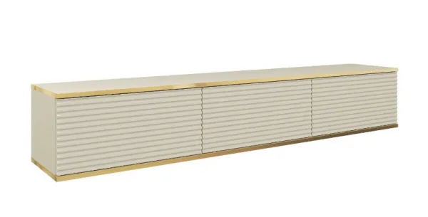 ArtPS TV stolík BIJOU MDF175 | závesný Farba: Biela