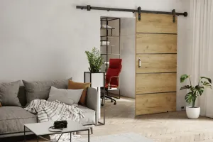 KIER Posuvné dvere LORNI PLUS | 80 cm Farba: Grafit